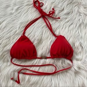 Armani exchange red swim top